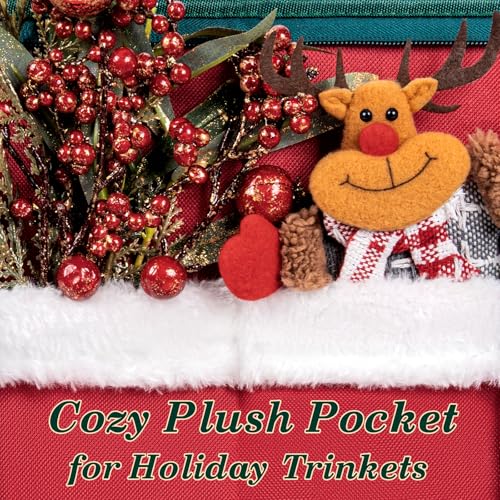 Christmas Ornament Storage Box with Adjustable Dividers - Image 3