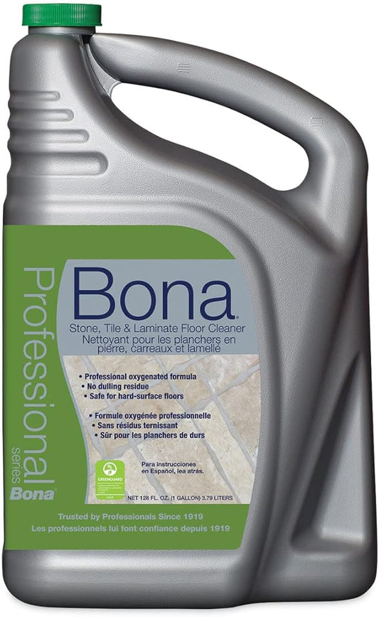Bona Stone, Tile and Laminate Floor Cleaner, Fresh Scent, 128 Oz Refill Bottle