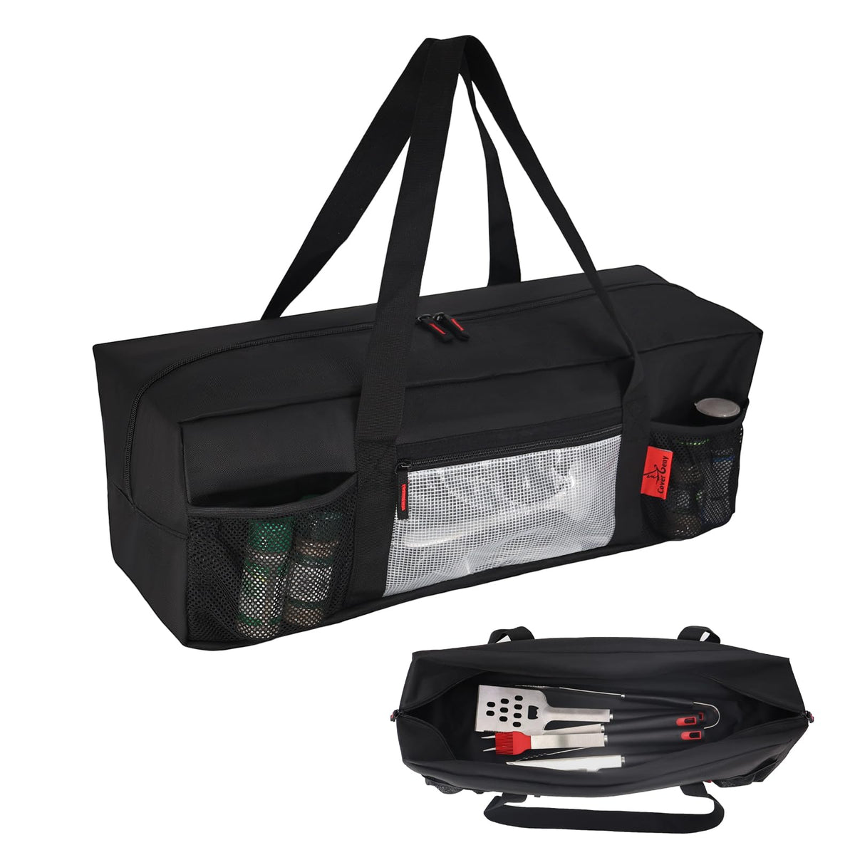 Extra Thick 24" Storage Bag Grill Tool Organizer Pro, BBQ - Image 1