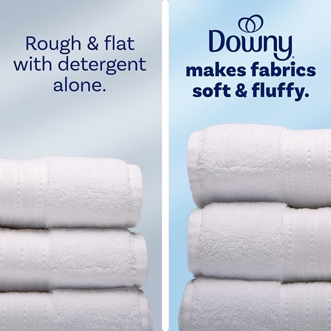 Downy Free & Gentle Liquid Fabric Softener, 140 fl oz, 190 Loads, Hypoallergenic, Sensitive Skin Friendly Fabric Conditioner Liquid