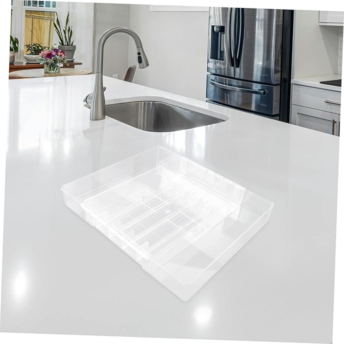 Cutlery Organizer Bins Pantry Organizers Expandable Cutlery Tray for Utensils