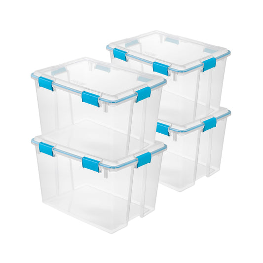 Sterilite Gasket Storage Box with Lids for Home & Office - Image 1