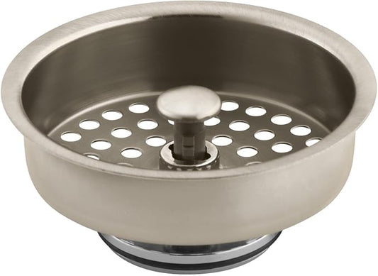 Kohler K-8803-BV Duostrainer Basket Strainer, Vibrant Brushed Bronze