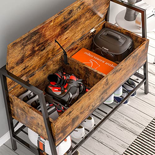 IRONCK Shoe Storage Bench with Practical Storage | Home Organization - Image 3