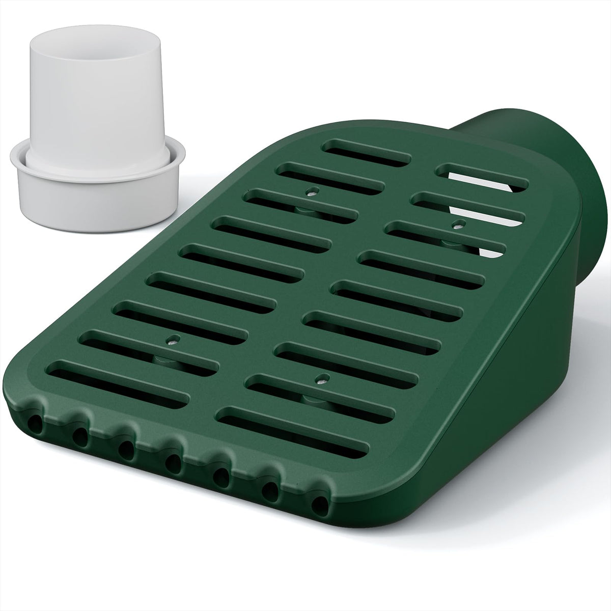 4in. Grate Yard Drain, Yard Drain Emitter for Sump Pump Discharge - Image 1