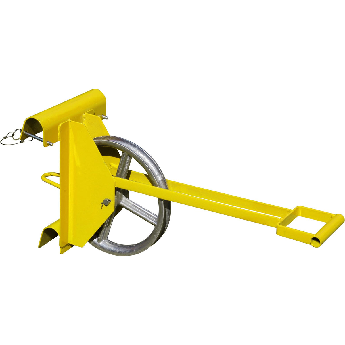 Tie Down Hoisting Wheel with Long Handle | 12 inch | Garage Storage - Image 1
