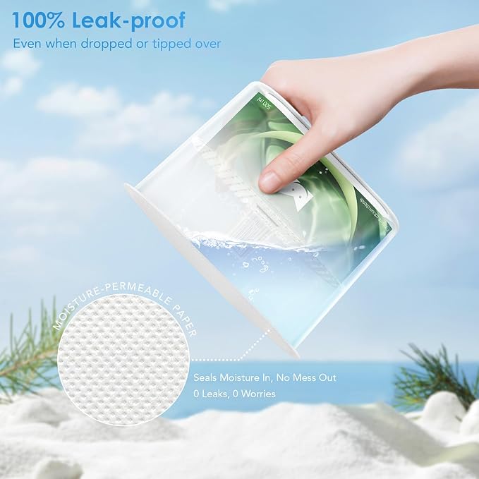 Moisture Absorbers 6 Packs, 10.8OZ Fresh Scent Efficient Humidity Absorber ＆ Odor Eliminator Boxes, Refillable Car Dehumidifier for Closet, Bathroom, Basement＆ RV