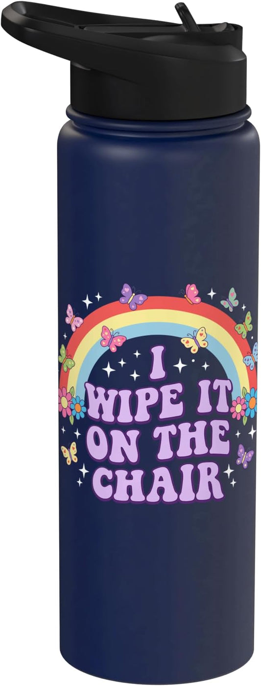 Rainbow Stainless Steel Insulated Water Bottle