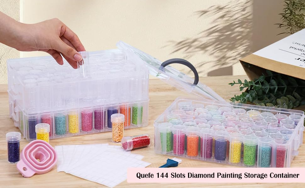 3-Tier Diamond Painting Storage Container, 150 Slots - Image 7