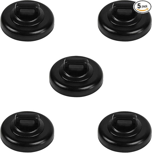 Magnet Zip Tie Mount Magnetic Cable Tie Mount Clips Holder Strong Wire Cable Holder Mount Wire Base Management for Home Office Marine Electrical Wiring (D23 5Pcs)