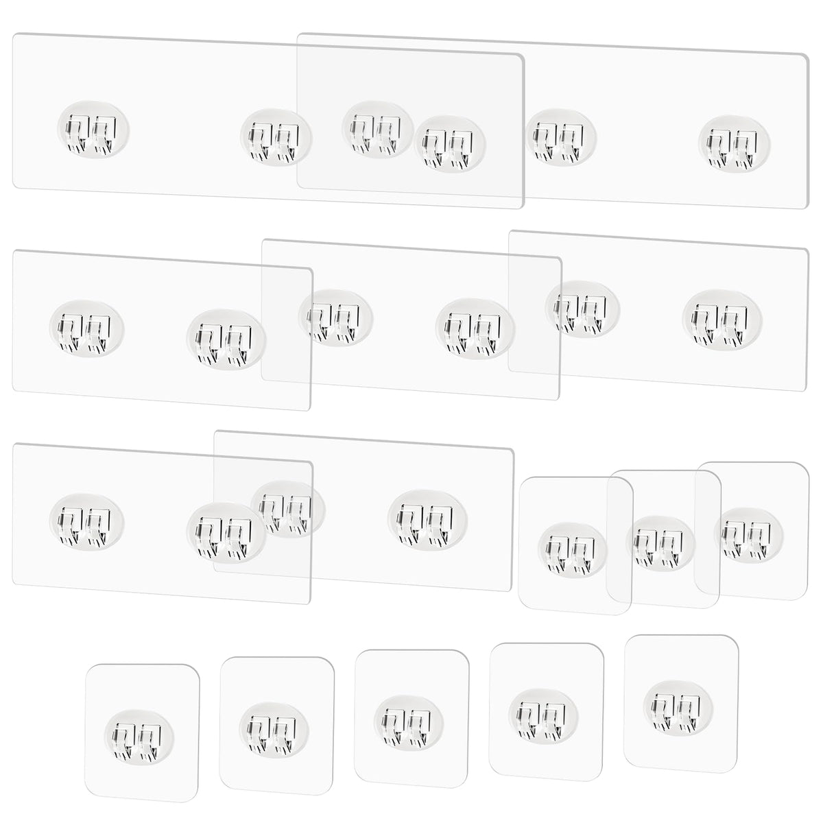 15 Pack Shower Caddy Adhesive Replacement - Strong No Drilling - Image 1
