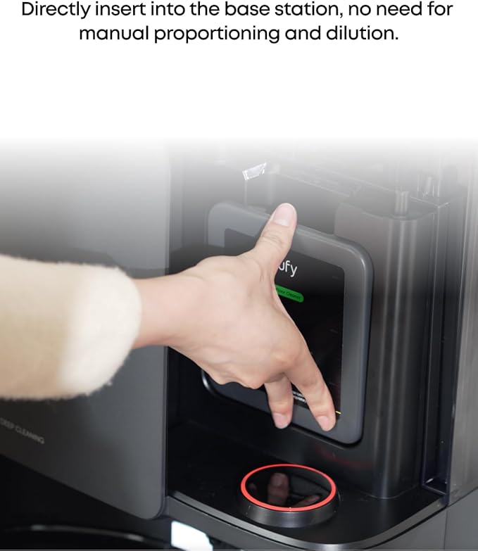 eufy Floor Cleaning Solution, Ready to Use, 600 ml, Floor Cleaning Solution, Safe, Compatible with E25