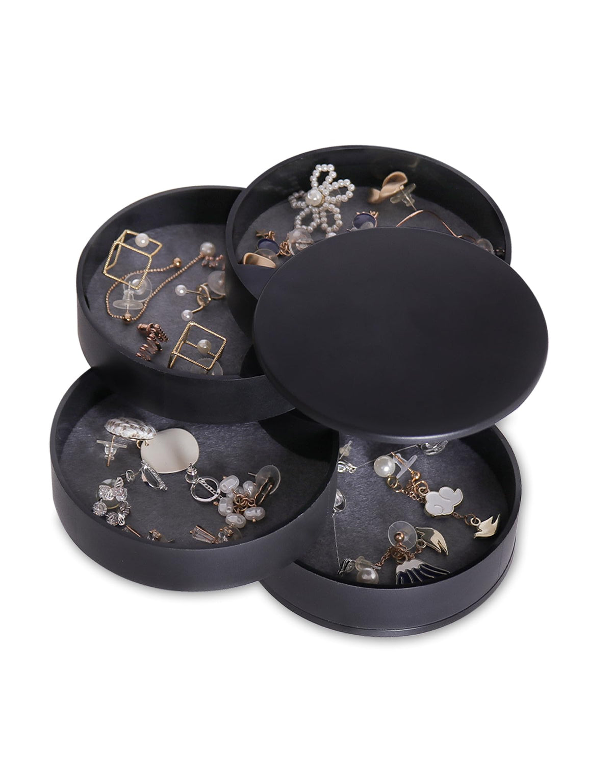 CONBOLA Jewelry Organizer, Small Jewelry Storage Box - Image 1