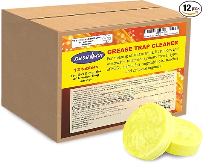 Grease Trap Cleaner (1 Count (Pack of 12))