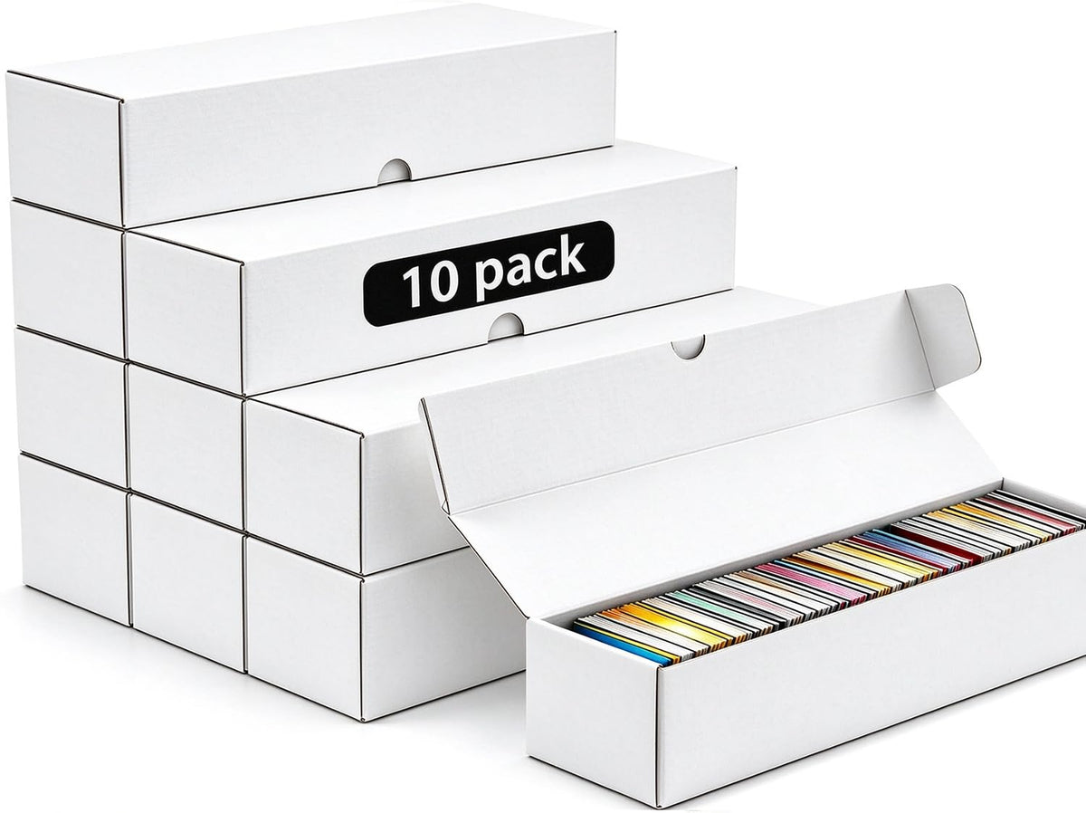 Trading Card Storage Box 10-Pack, 1000 Count Heavy Duty - Image 1