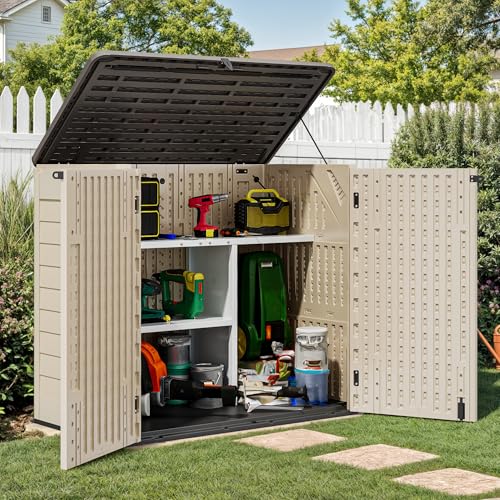 YITAHOME 30cuft Horizontal Storage Shed Shelf | Home Organization - Image 3