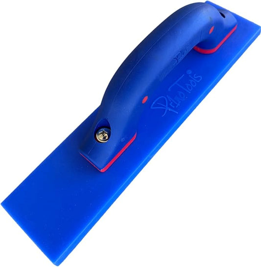 TruBlue Urethane Grout Float for Tile, Soft and Flexible Tile Grout Float Tool with Comfort Grip Handle, 3" x 12"