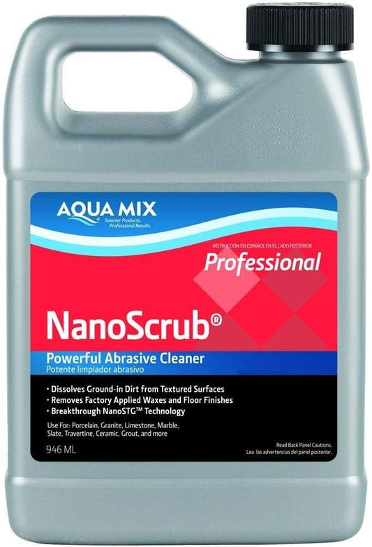 Aqua Mix Nanoscrub Powerful Abrasive Cleaner Quart 32 oz