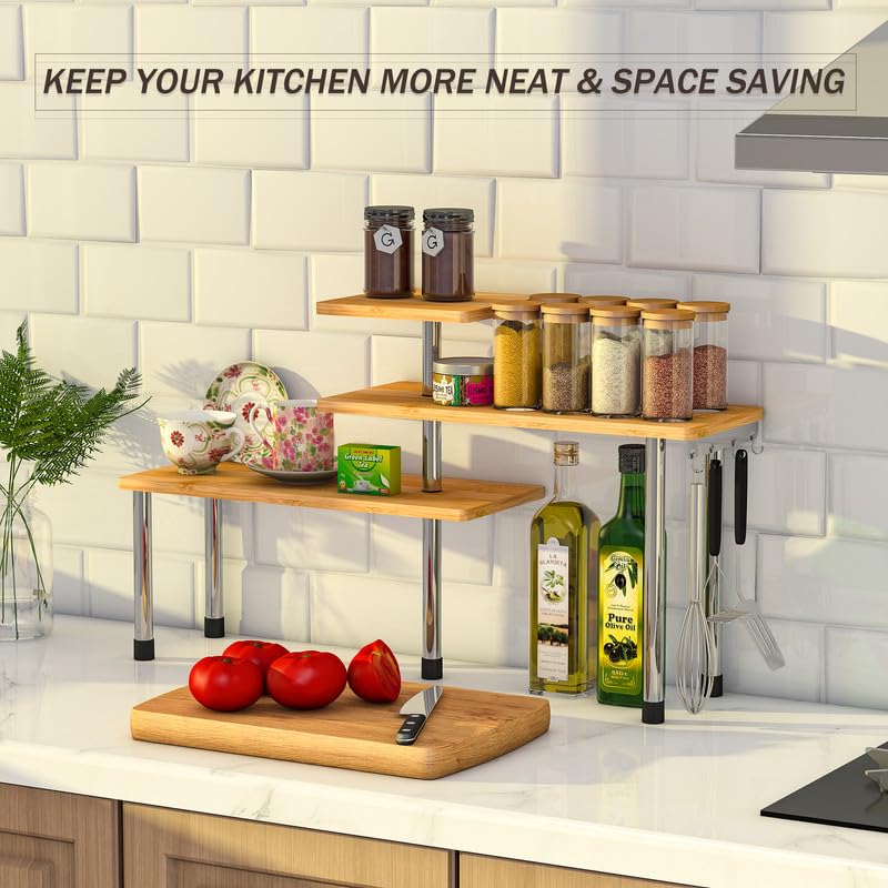 ZHWS Kitchen Countertop Organizer Spice Rack for Salt - Image 5