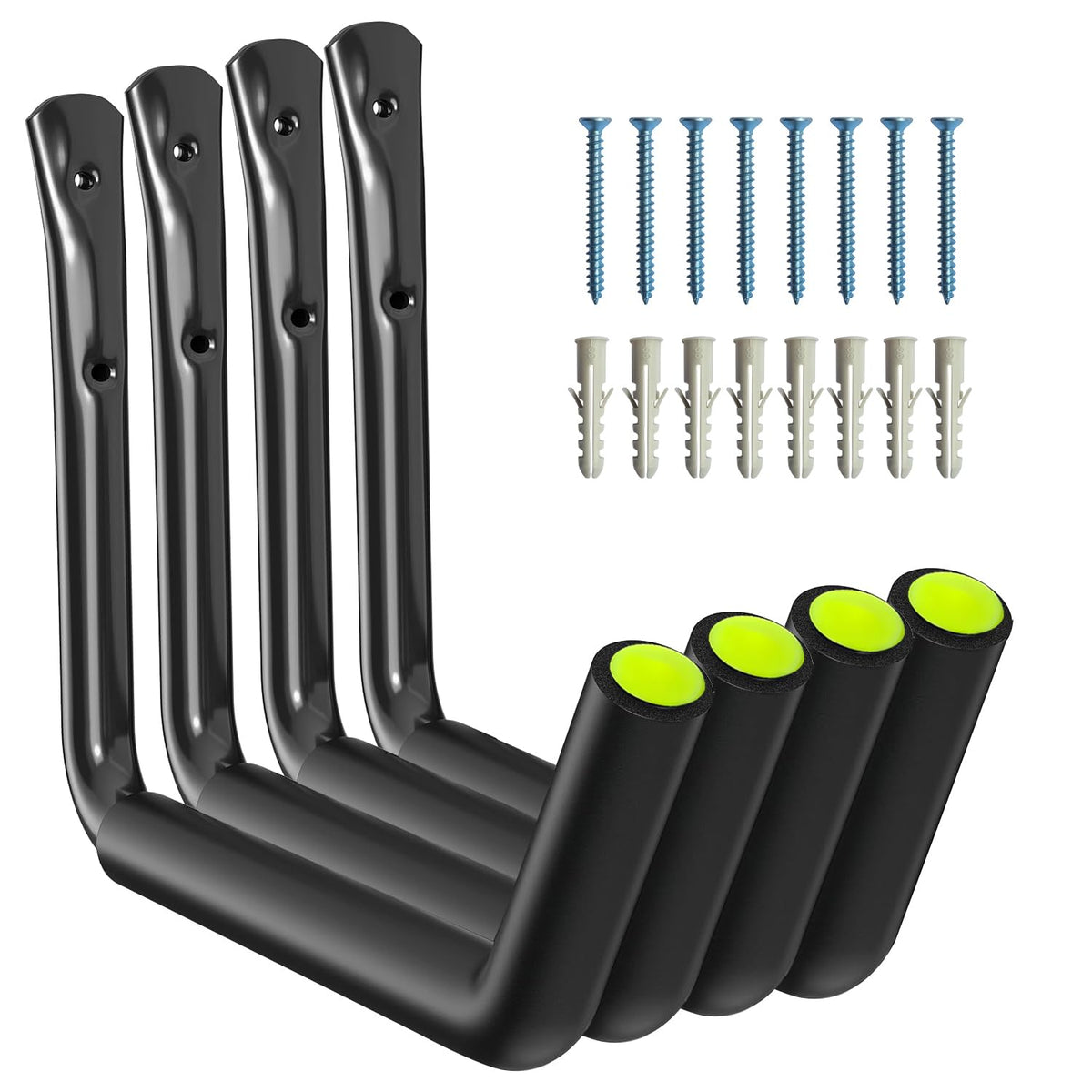 Heavy Duty Garage Storage Hooks - 120 LB Capacity Wall - Image 1