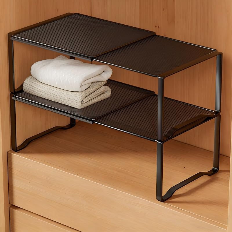 Extendable Dense Mesh Metal Shelf - 15-24.4in | Home Organization - Image 1