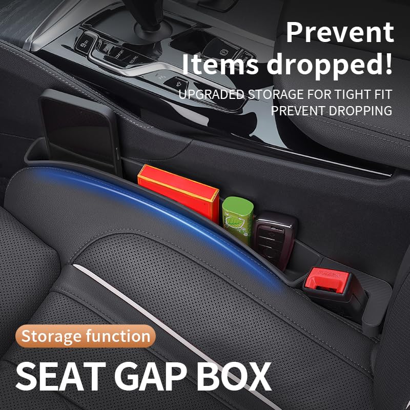 Car Seat Gap Filler Organizer, Car Accessories with Phone Storage - Image 4