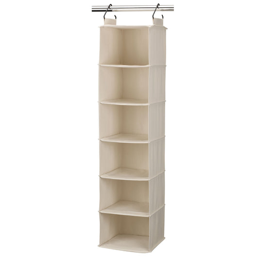 Household Essentials Cedarline 6‑Shelf Hanging Closet - Image 1