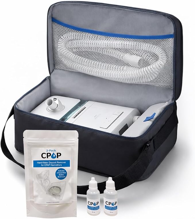 Cpap Cleaner Hard-Water Deposit Remover for Humidifier Chambers, Travel Size 20mL Bottles, CPOP Formula, Made in USA
