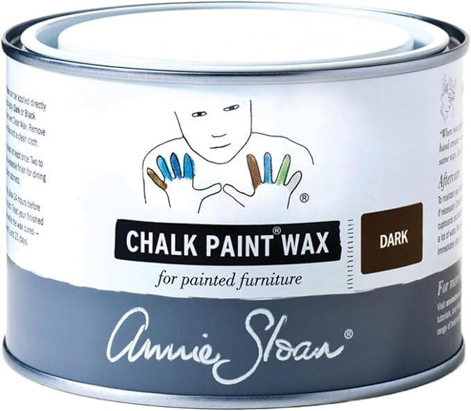 Annie Sloan Chalk Paint® Wax (500 mL, Dark) Use to seal and protect your paintwork on interior furniture, cabinets, walls and home decor. Certified toy safe.