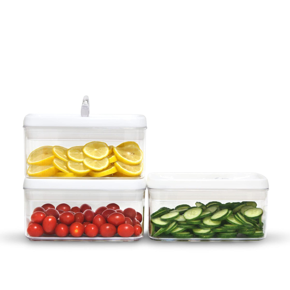 Felli Flip Tite Food Storage Container with Lid 4” RECTANGLE - Image 1