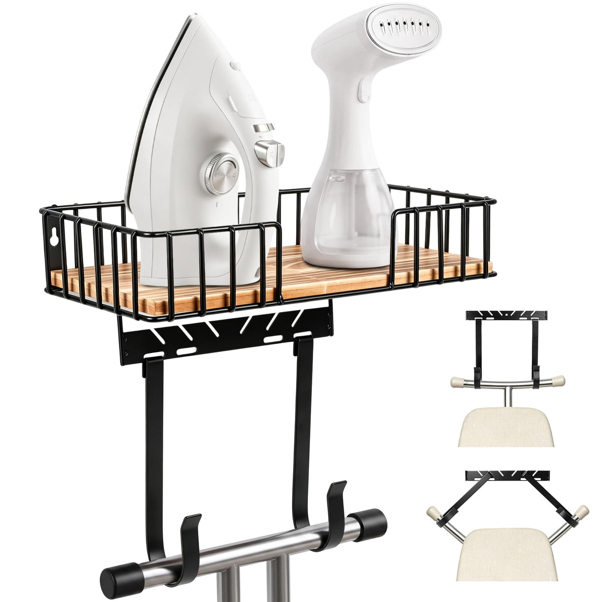 CELSOL Ironing Board Hanger Wall Mount | Laundry & Clothing - Image 1
