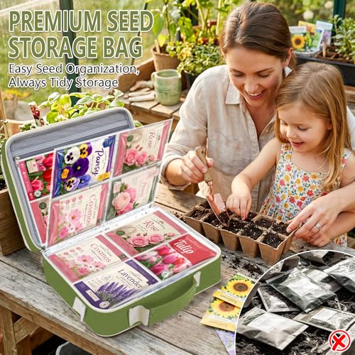 Seed Storage Organizer Binder, Seed Holder Organizer - Image 3