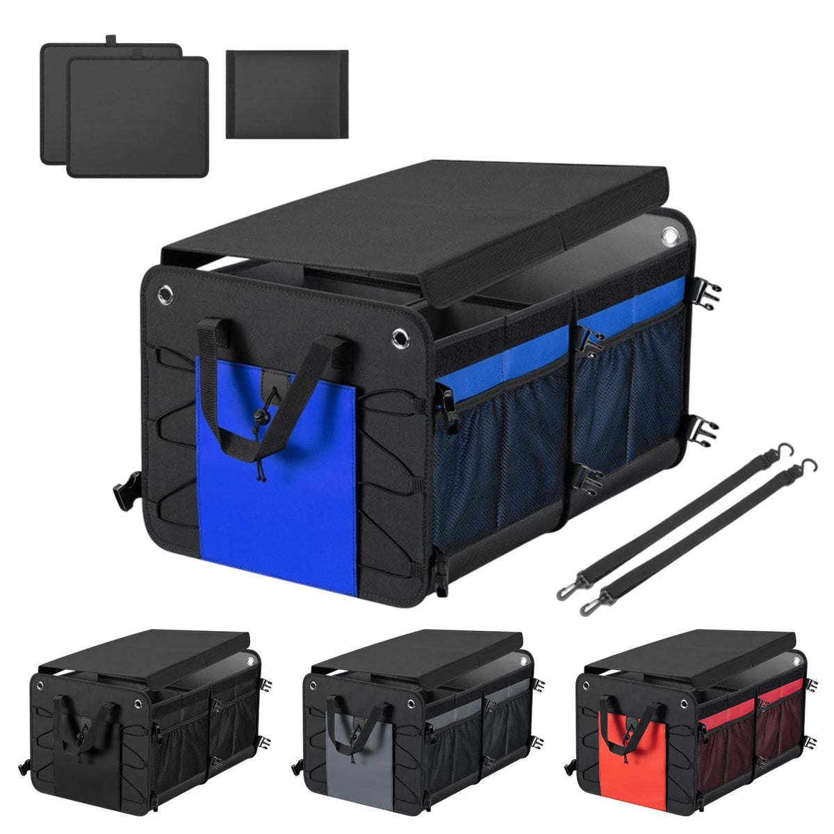 Car Trunk Organizer for SUV Sedan Pickup Cargo Storage - Image 1