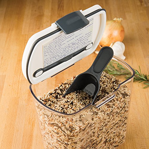 ProKeeper Grain Storage Container, 2.5-Quart, Airtight Lid - Image 6