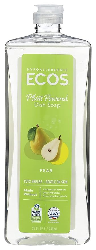 Ecos Dishmate Pear, 25 oz