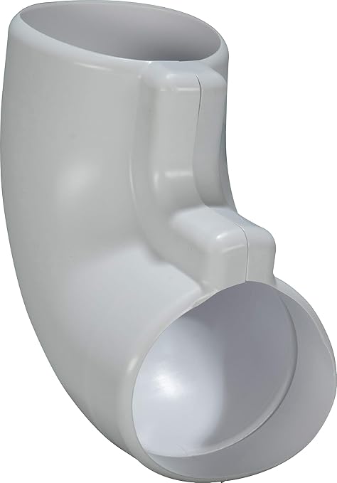 Truebro 82198 Lav Guard 2 100 Series Undersink Molded Vinyl Adjustable Center/End Outlet Waste 2 Basket Strainer Covers, 107 E-Z, China White