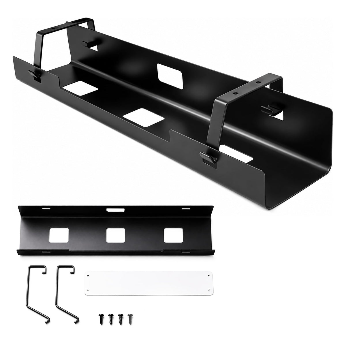 DeskNest Under Desk Cable Management Tray 23.6" – St | All Products - Image 1