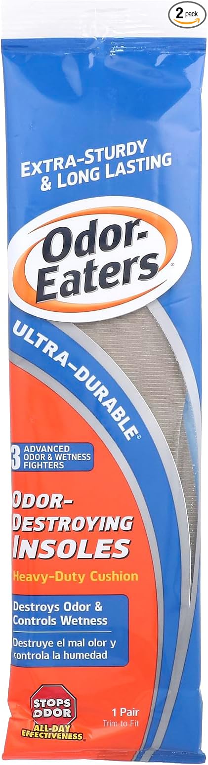 Odor Eaters Insoles Ultra-Durable (2 Pack)