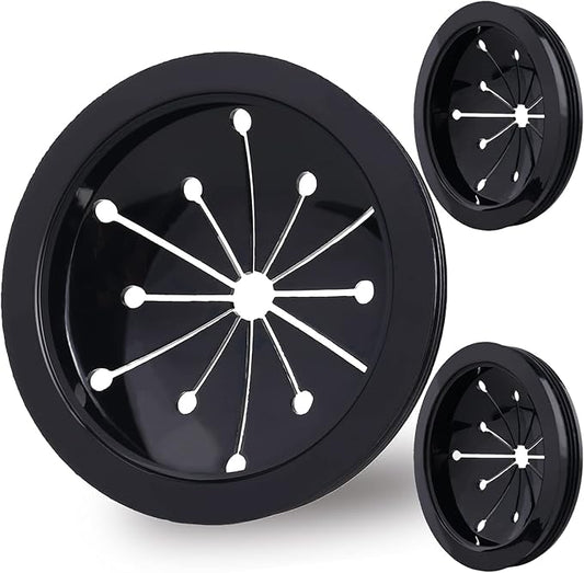 3 Packs Garbage Disposal Splash Guard Sink Baffle, 3-1/8 Inch Food Waste Disposer Accessories, Suitable for Waste King, Whirlaway and GE Models
