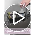 Sponge Holder for Kitchen Sink, Kitchen Sink Caddy Rustproof 304 - Image 8