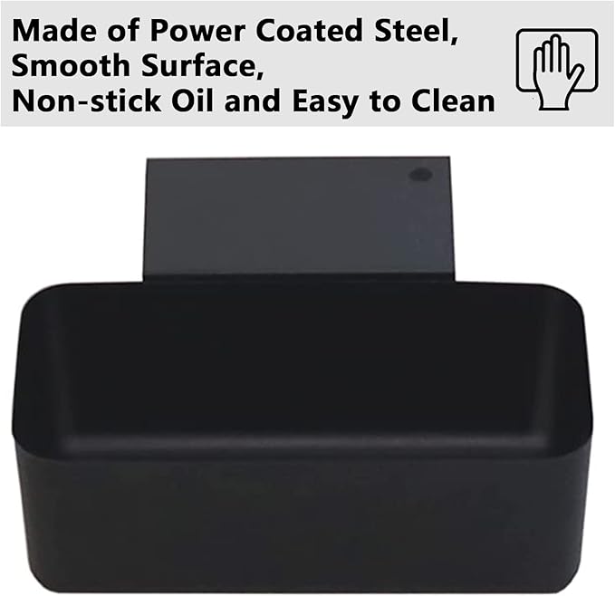 GARNETIN Grease Cup/Drip Catcher Pan for Blackstone Stove Griddles Replacement Part, Grill Collection Pan for Blackstone Professional Flat Top Griddle Liquid Holders 28 36 inch Old