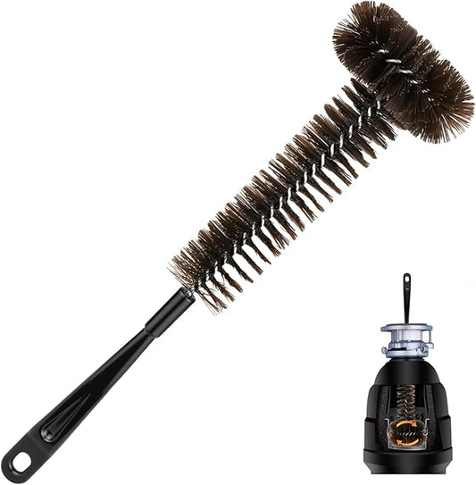 Garbage Disposal Brush and Cleaner with Extra Long 15" Handle Effortlessly Remove Residue,and Build-Up Universal Fit for All Disposal Units