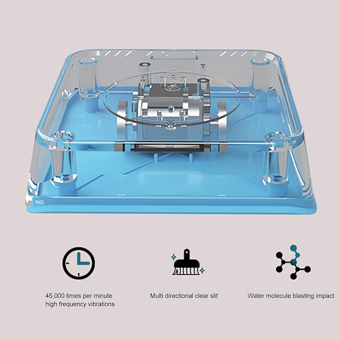 Mini USB Dishwasher, Blue Portable Dish Washing Machine with Ultrasonic Turbo Disinfection for Restaurant Travel Home Use