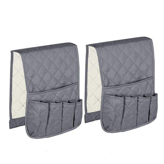 2 Pack Non-Slip Couch Sofa Chair Armrest Organizer 5 - Image 1