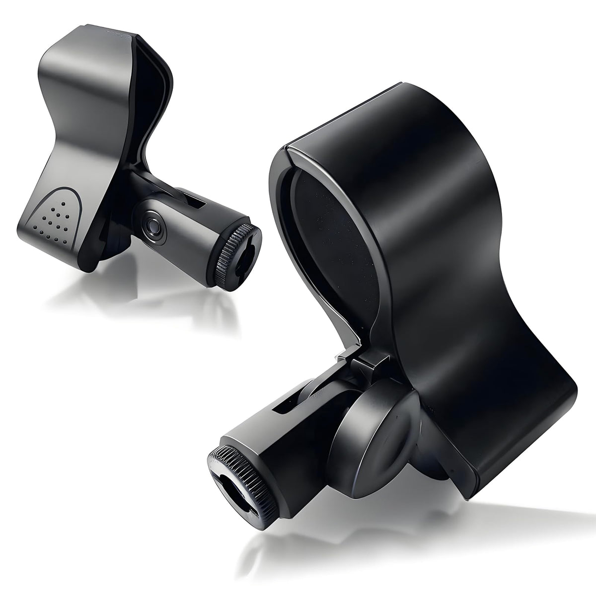 2 Pack Microphone Clips, Durable and Adjustable Mic Clip - Image 1