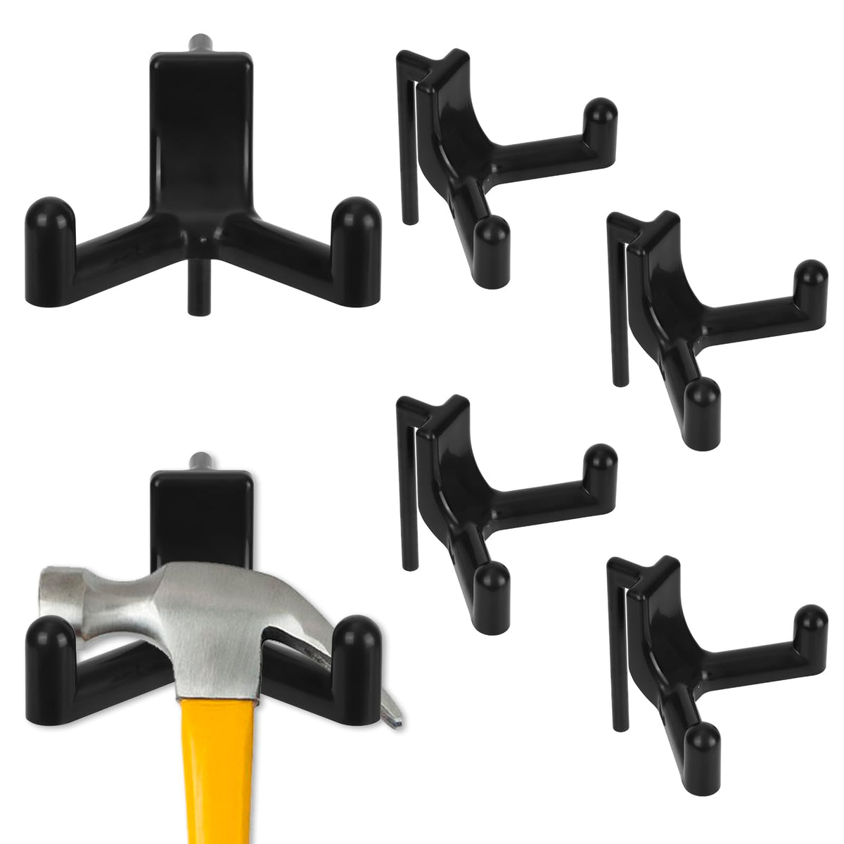 6pcs Shed Hooks for Rubbermaid Fasttrack - Image 1