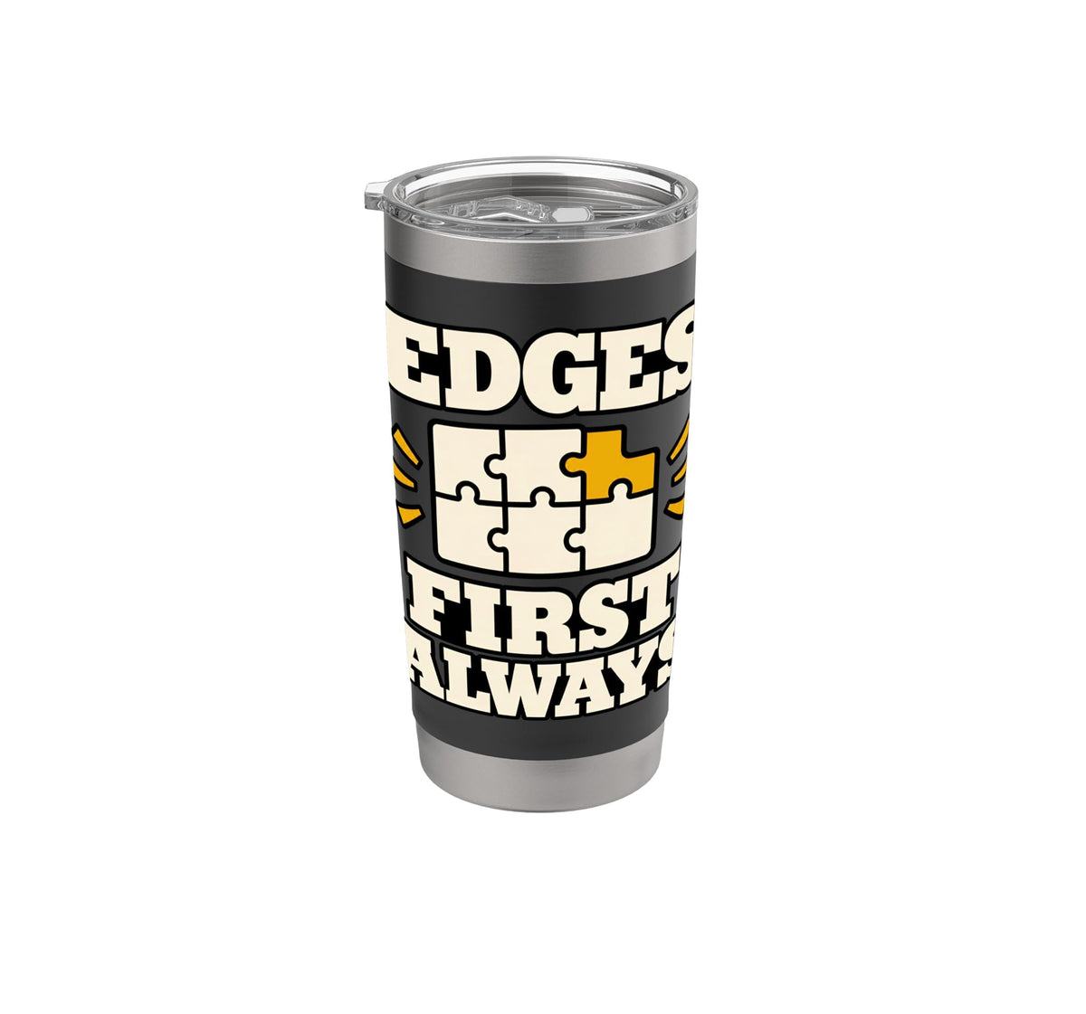 Jigsaw Puzzle Edges First Always Puzzle Owner Pieces Funny - Image 1