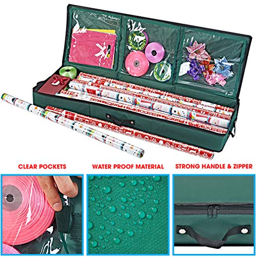 Primode Wrapping Paper Storage Container | Gift Wrap - Image 6