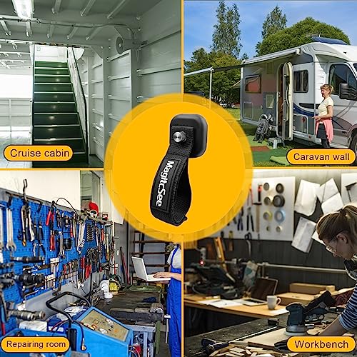 Updated 4 Pack Heavy Duty Magnetic Hook Straps | Garage Storage - Image 6