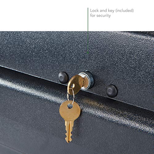 SportRack Vista XL Rear Opening Cargo Box,Black - Image 5